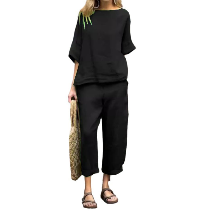 Dame afslappet sommeroutfit Stilla