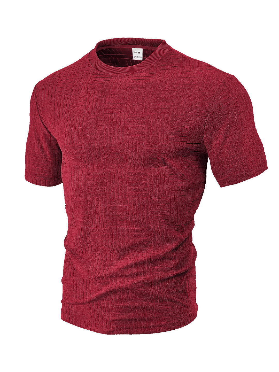Herren struktureret T-shirt med åndbar teknologi Stilla