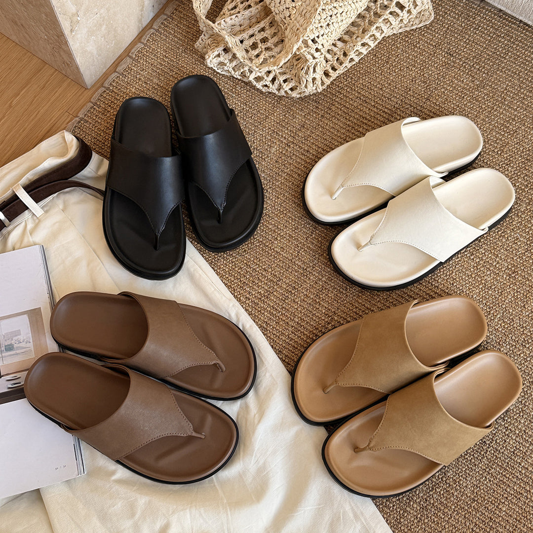 Femme Minimalist Tanga Slide Sandaler Stilla