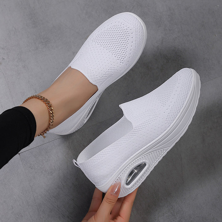 Dame Åndbare Slip-On Løbesko med Luftpude Støtte Stilla