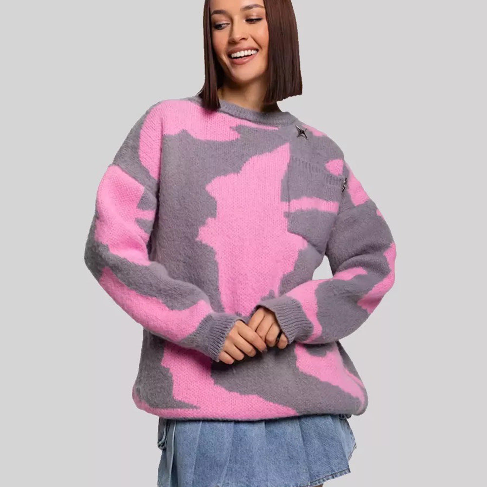 Femme Artistic Pullover Sweatshirt Stilla