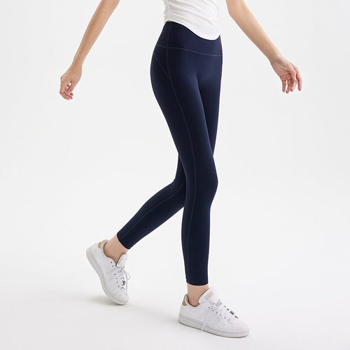 Dame højtaljede sports leggings med elastisk komfortmateriale Stilla