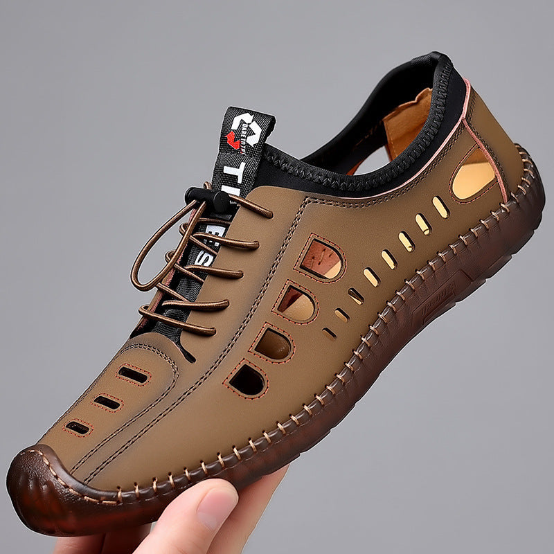 Herrer Let Åndbar Åben Design Sneakers Stilla