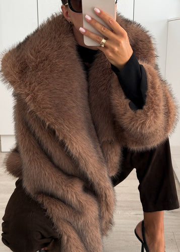 Stilla | Eg-Faux-Fur-Jakke