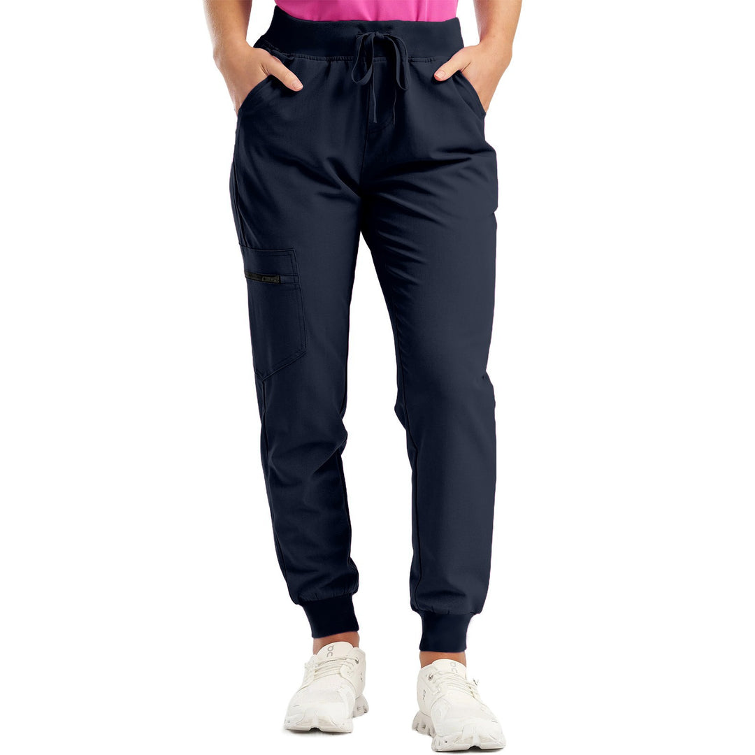 Dame Sporty Cargo-Bukser med elastisk talje og praktiske lommer Stilla