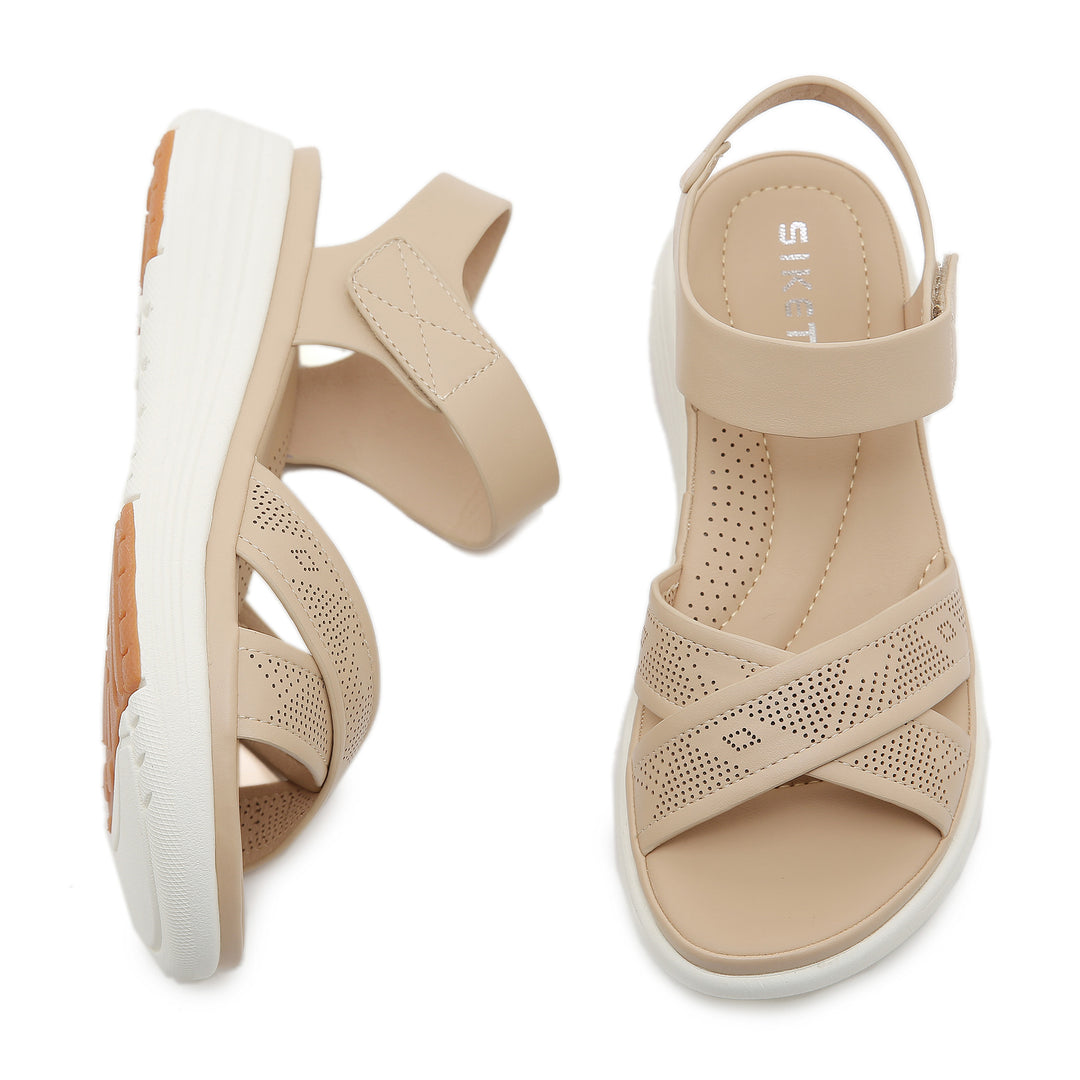 Dame Komfort Sandaler med åndbart design og fleksibel fodseng Stilla