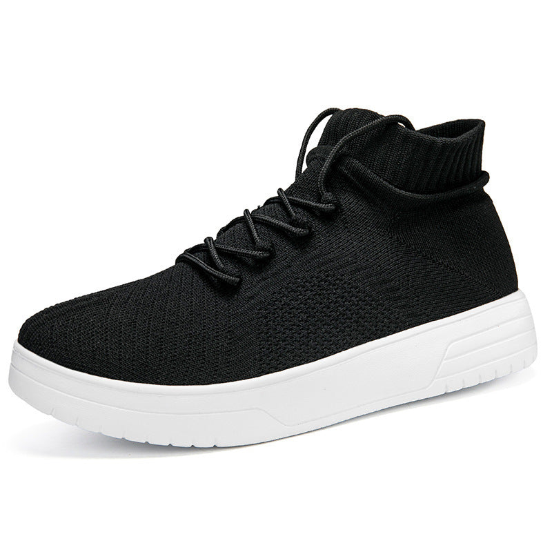 Herrer High-Top Strik Fritid Sneakers Stilla