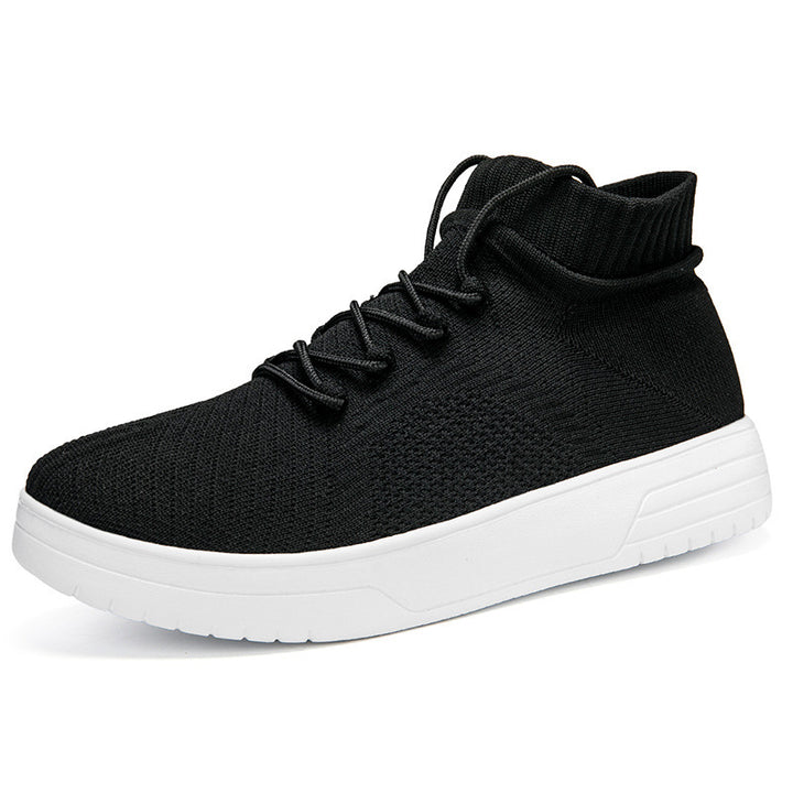 Herrer High-Top Strik Fritid Sneakers Stilla
