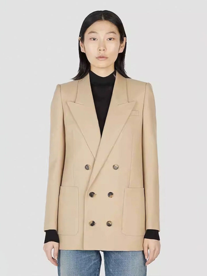 Dame Dobbelt Koordineret Blazer Stilla