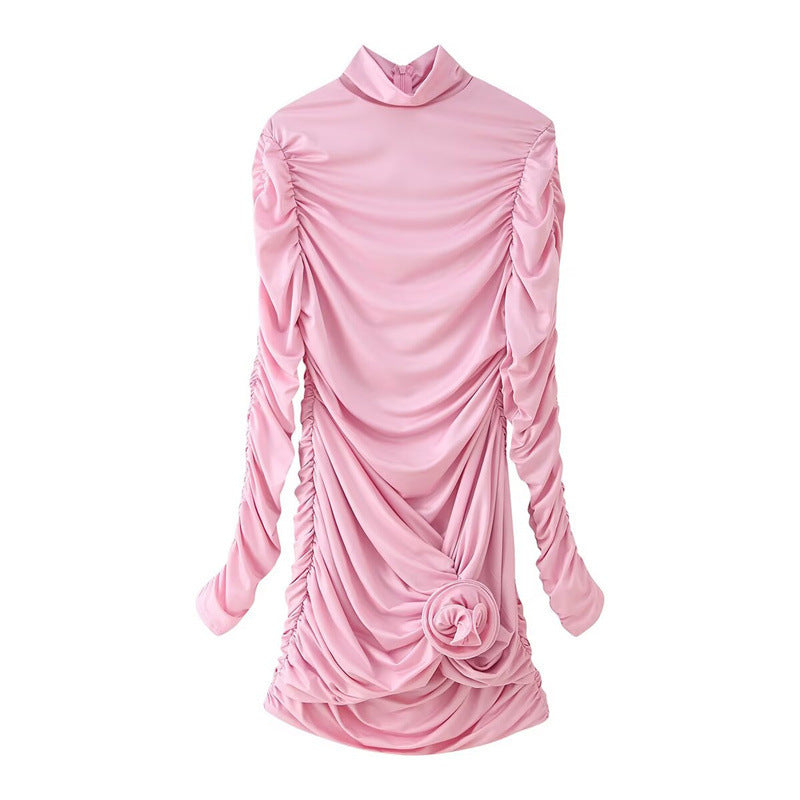 Dame elegant, figursyet bluseoberdel med flæsedetaljer Stilla