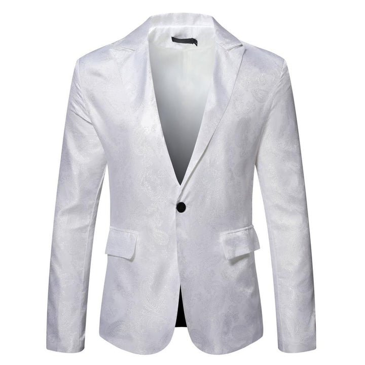 Herrer elegant Paisley-mønster blazer Stilla