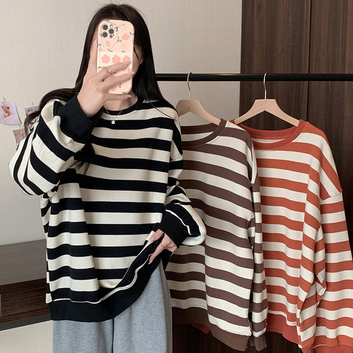 Femme Komfortabel Romboid Oversized Sweatshirt Stilla