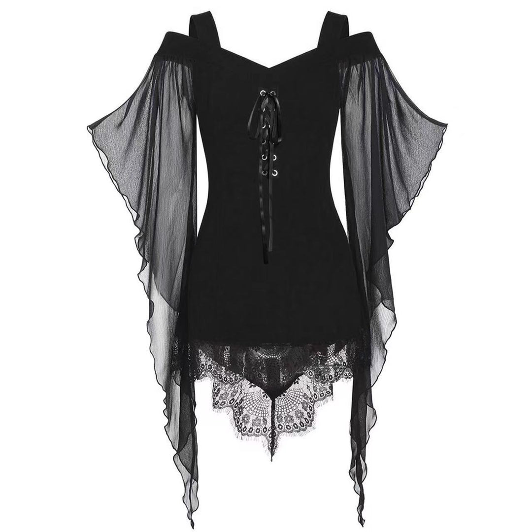 Kvinder Off-Shoulder Snørebåndstop Stilla