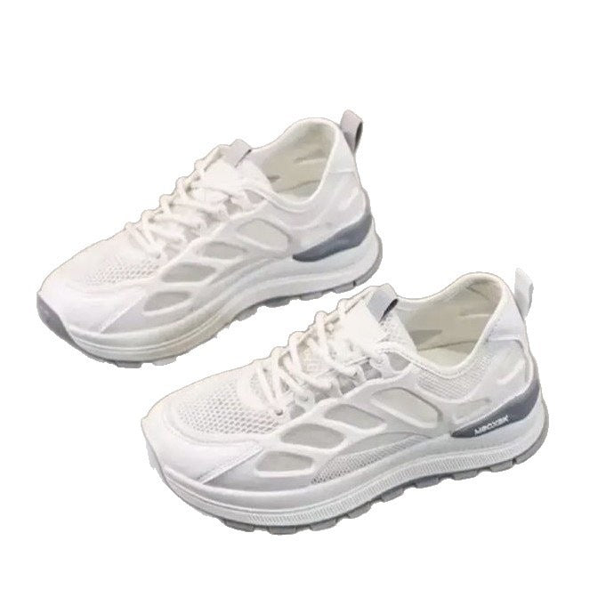 Kvinders sporty løbesneakers med åndbart mesh-overflade og støddæmpende sål Stilla