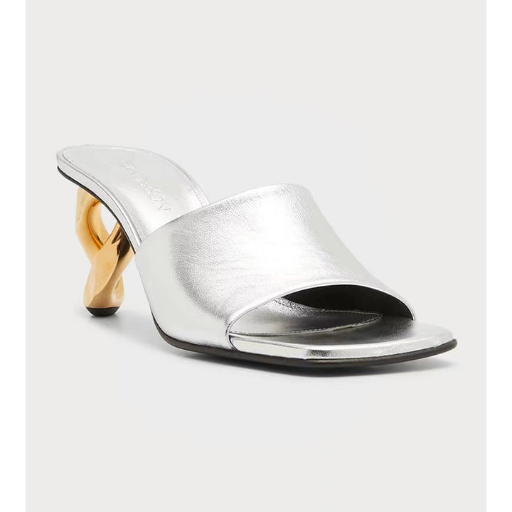 Femme Modern Minimalistisk Åben-Tå Skridsikker-Sandaler Stilla