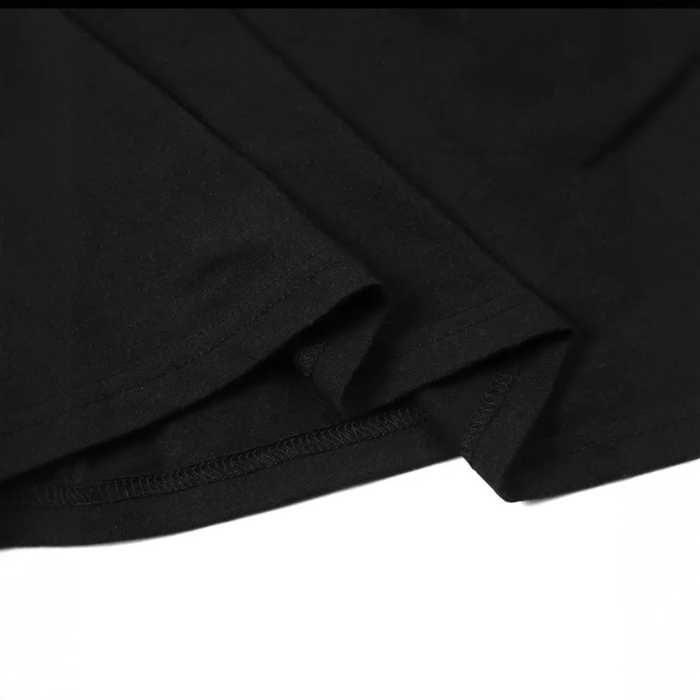 Dame T-shirt med kreativ skrift Stilla