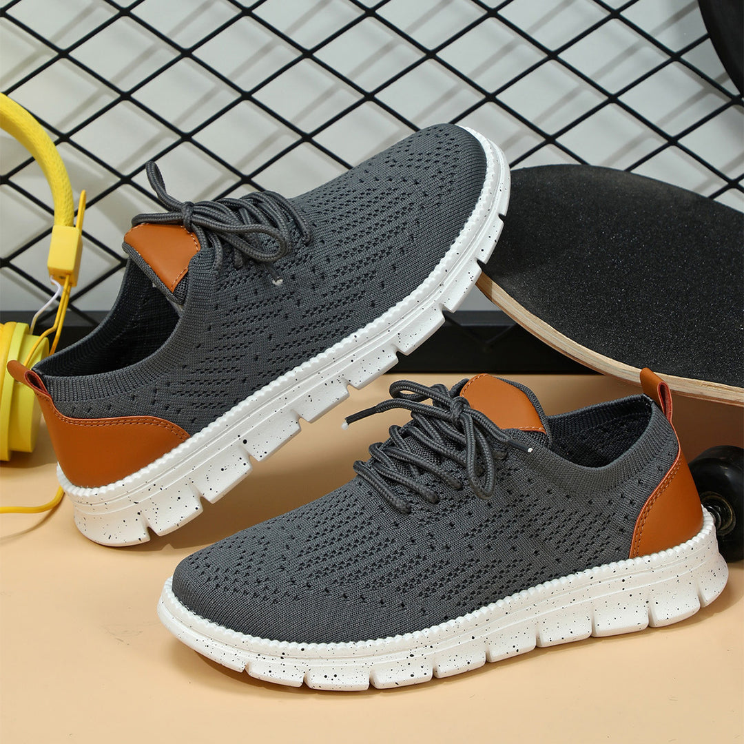 Dame Åndbare Fritids-Sneakers med skridsikker Såle Stilla