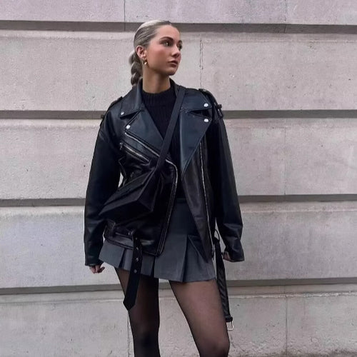 Femme Bikerjakke Stilla