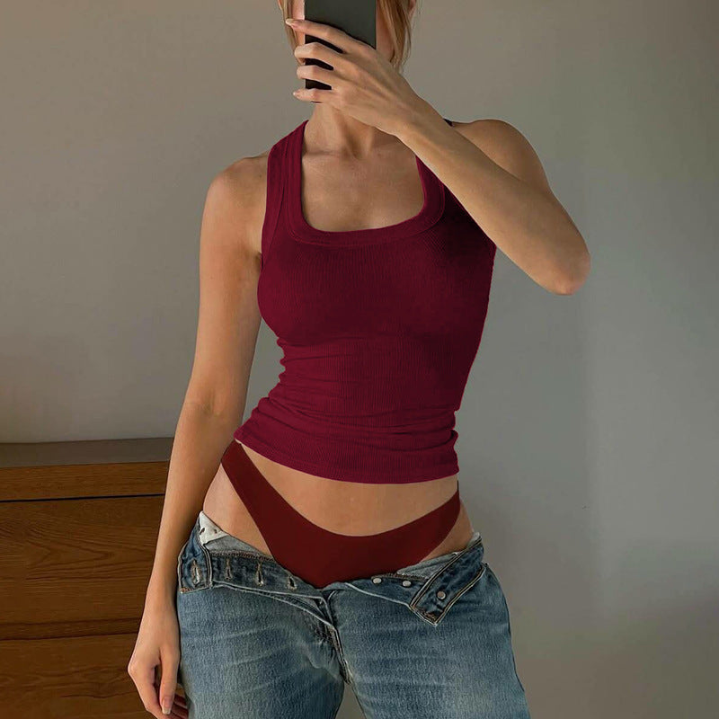 Damer Sporty Crop-Top Skovae