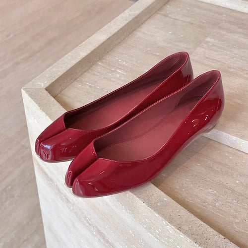 Femme Chic Peep-Toe Ballerinas Stilla