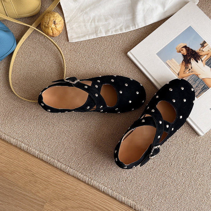 Femme Dekorative Nitter Mary Jane Ballerinas Stilla