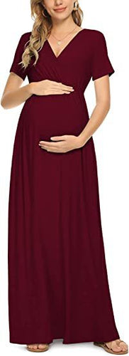 Dame Graviditet Indpakning Maxi Kjole Stilla 1752657199