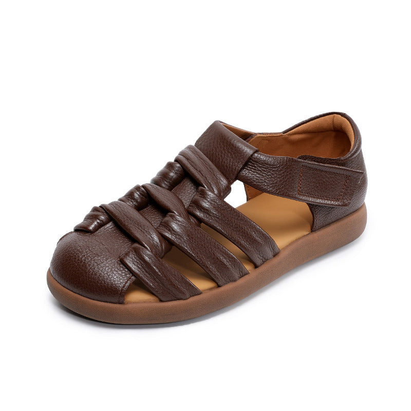 Dame Komfort Læder Walking Sandaler Stilla
