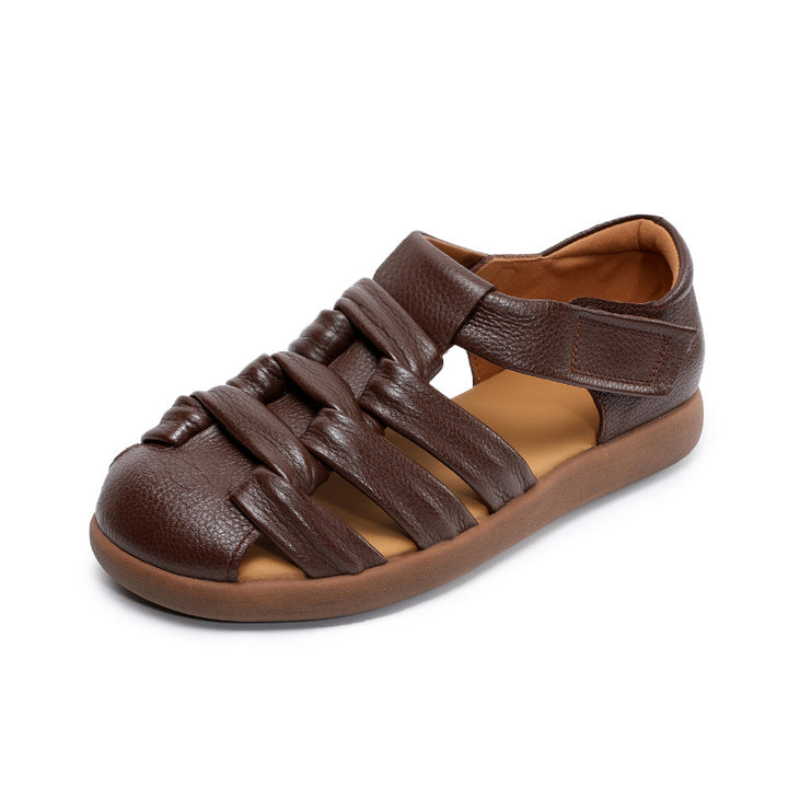 Dame Komfort Læder Walking Sandaler Stilla