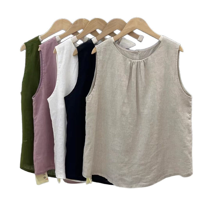 Femme Relaxed Fit Ærmeløs Bluse Stilla