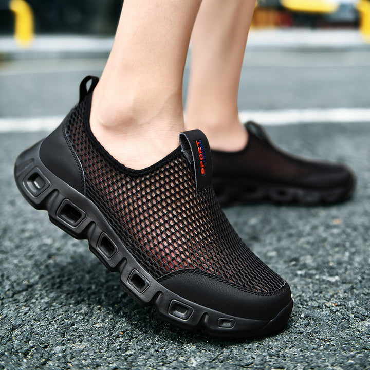 Damer Åndbare Slip-On Mesh Sneakers Stilla