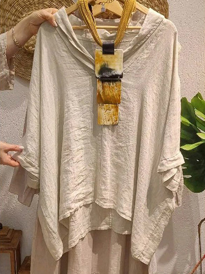 Dame fritids T-shirt med oversized snit Stilla