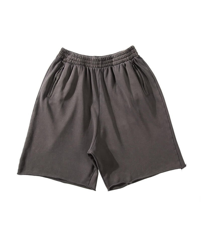 Herrer Sportslige Shorts med åndbart materiale og sidelommer med lynlås Stilla
