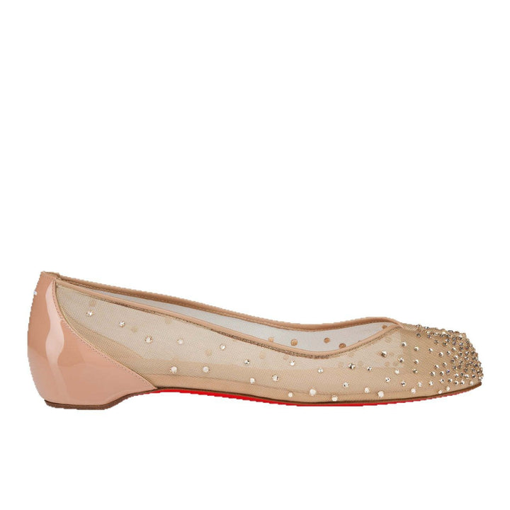 Femme Elegante Strass-prydede Ballerinas Stilla
