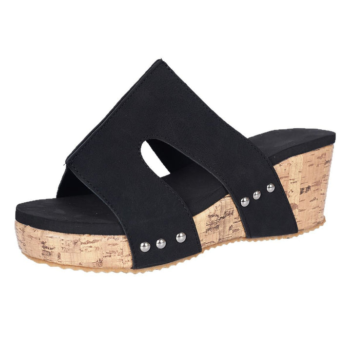 Damesandal med platform Stilla