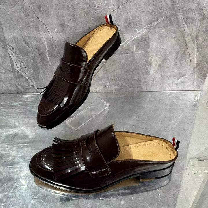 Herren stilfulde Loafers med frynse-detalje Stilla