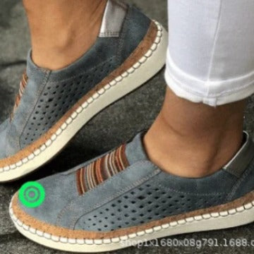 Dame Behagelige Slip-On Sko med åndbart Overmateriale Stilla