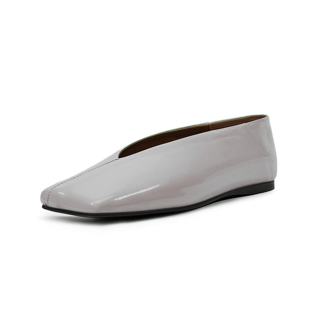 Femme Stilfulde Kvadratåede Ballerinas Stilla