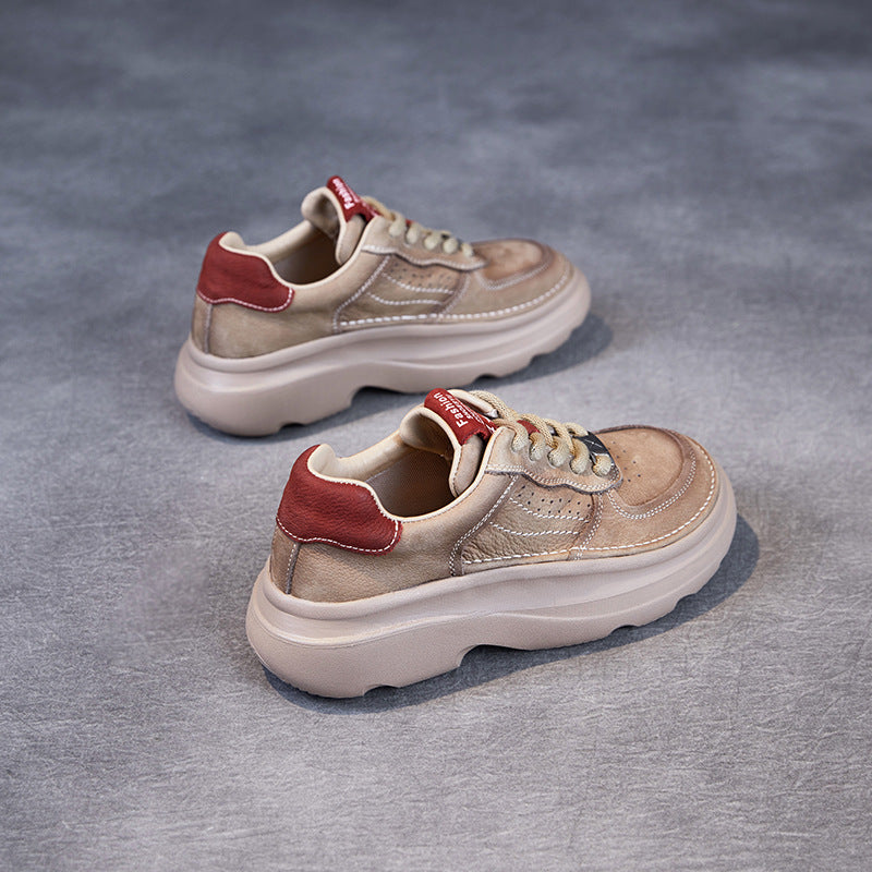 Herrer Casual Chunky Sneakers med let design Stilla