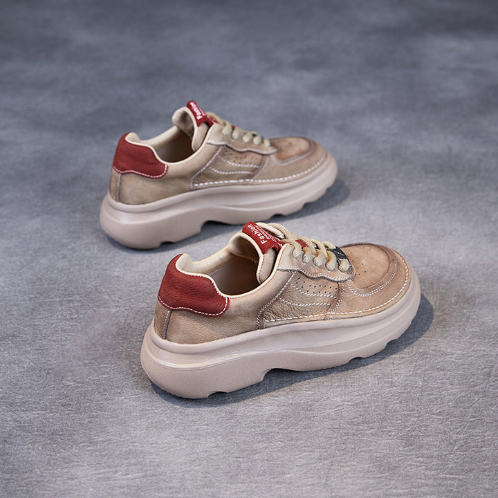 Herrer Casual Chunky Sneakers med let design Stilla