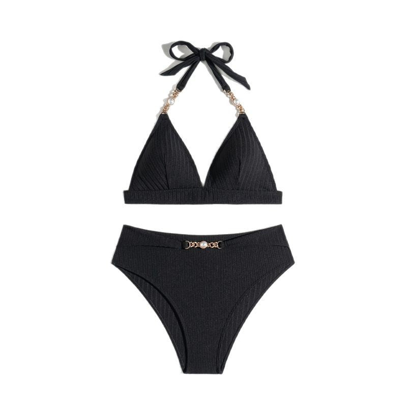 Elegante Rib-Bikini-Sæt til kvinder Stilla