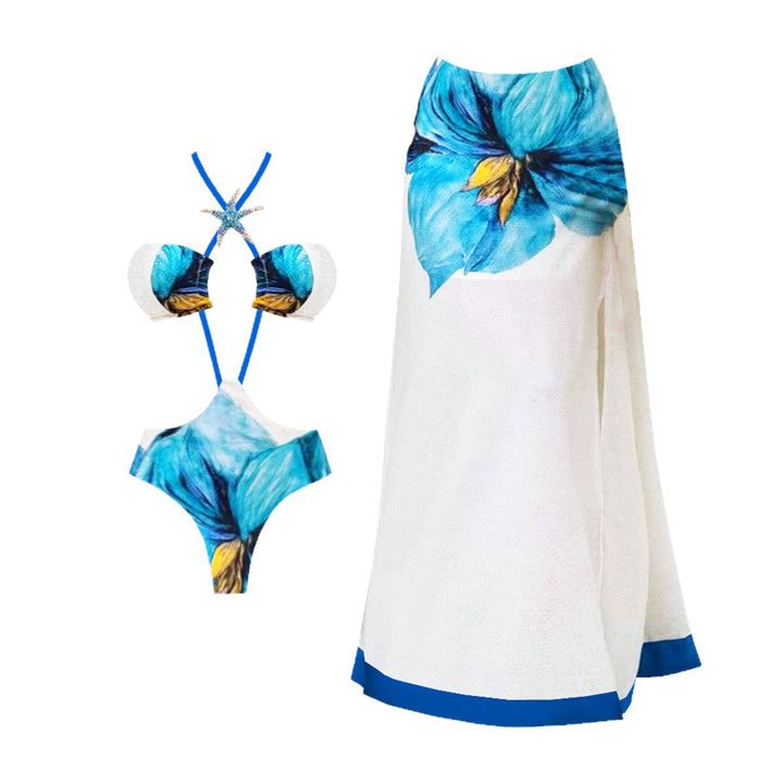 Dame bikini med innovativt cut-out design og dekorative accenter Stilla