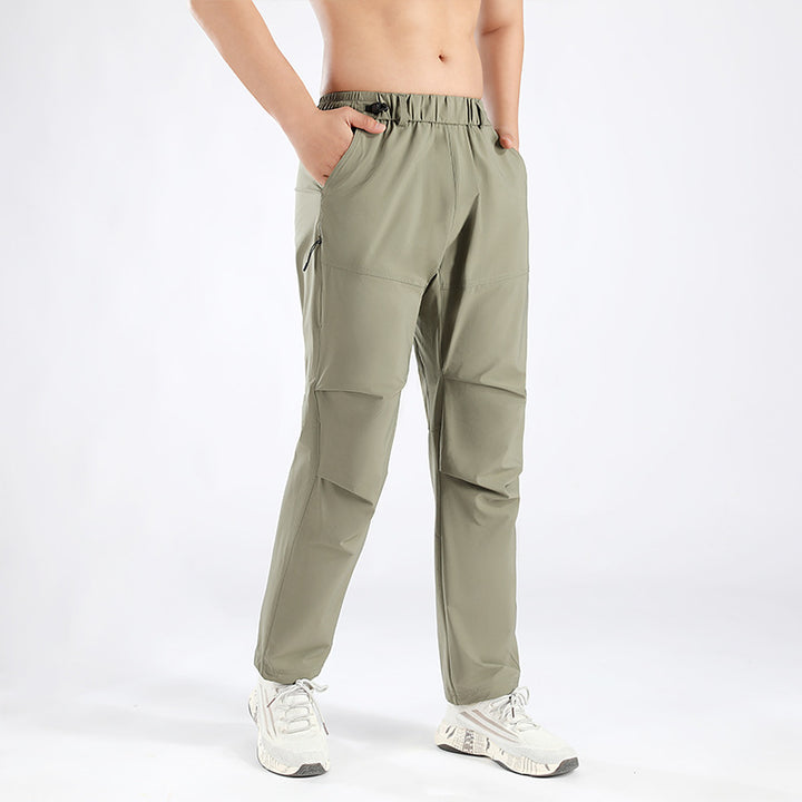 Herre Outdoor-bukser med elastisk talje og flere lommer Stilla