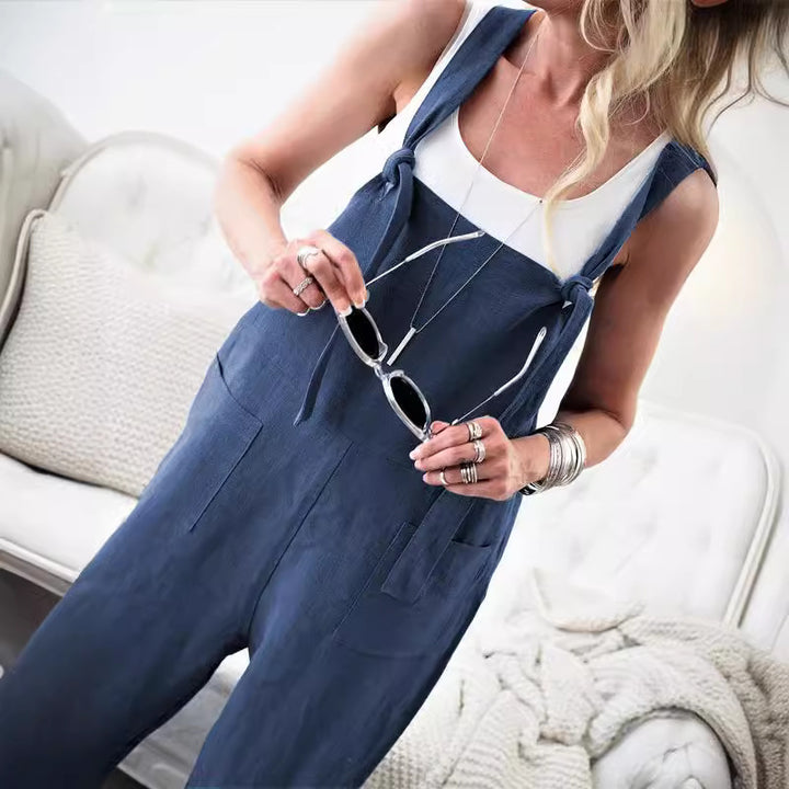 Dame overalls med praktiske lommer og justerbare stropper Stilla