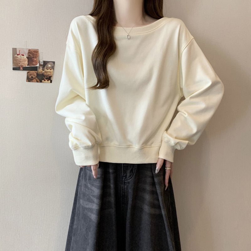 Dame Casual Oversized Sweatshirt med faldende skuldre Stilla