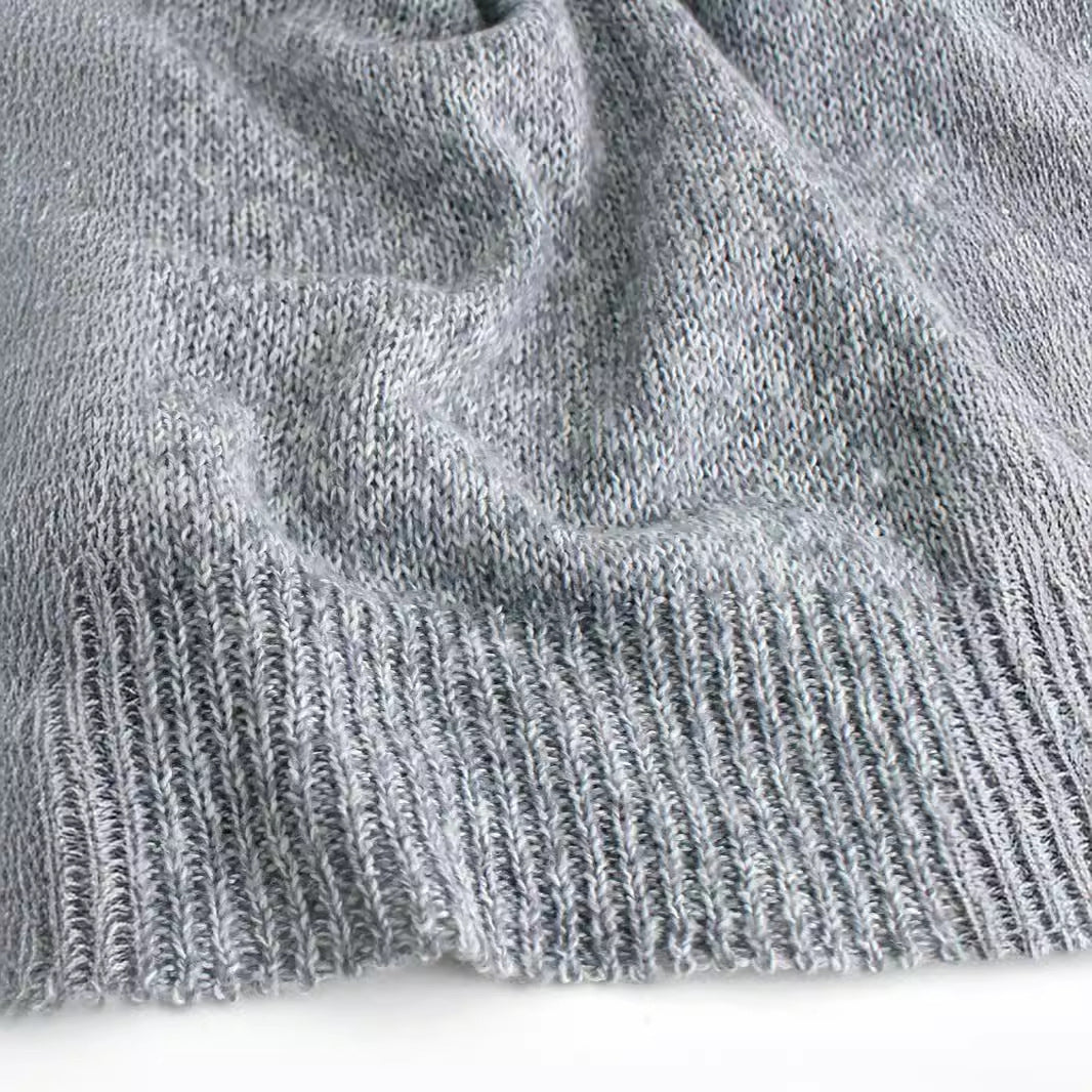 Dame moderigtig sweater med Off-Shoulder design og struktureret strik Stilla