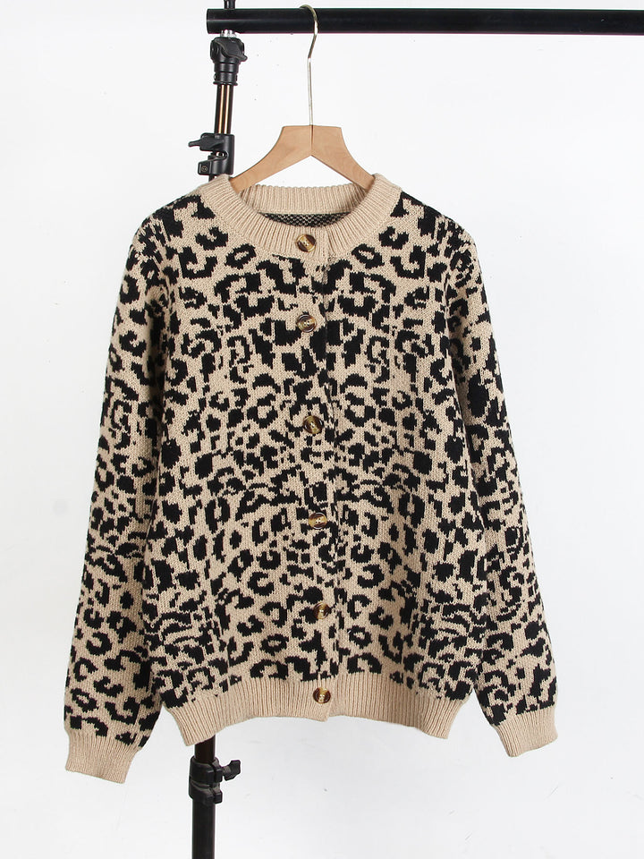 Kvinders afslappet dyreprint sweater Stilla
