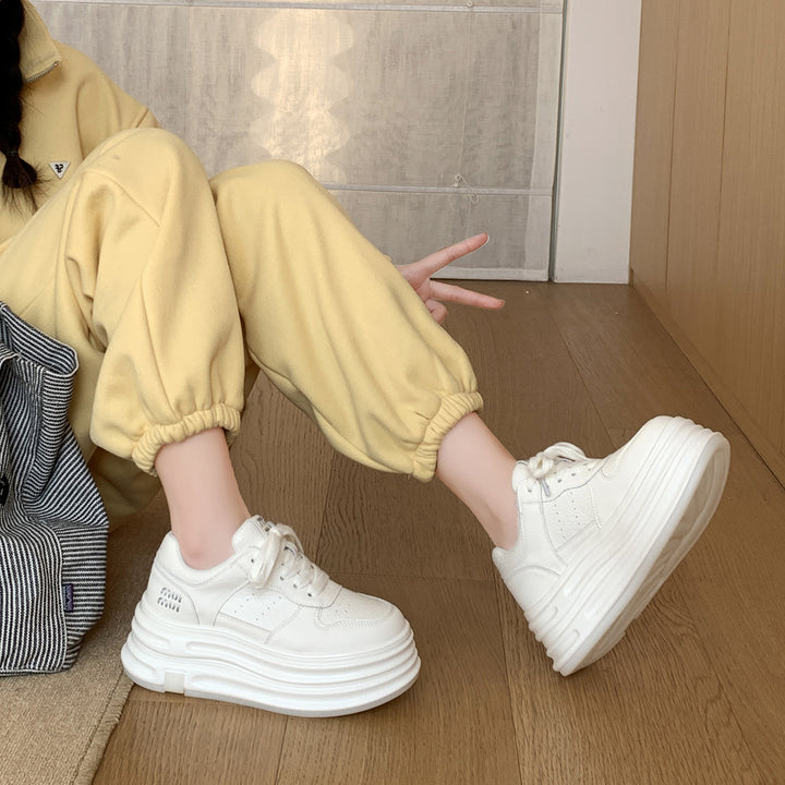 Dame Chunky-Sål Mode Sn converse med struktureret Overmateriale Stilla