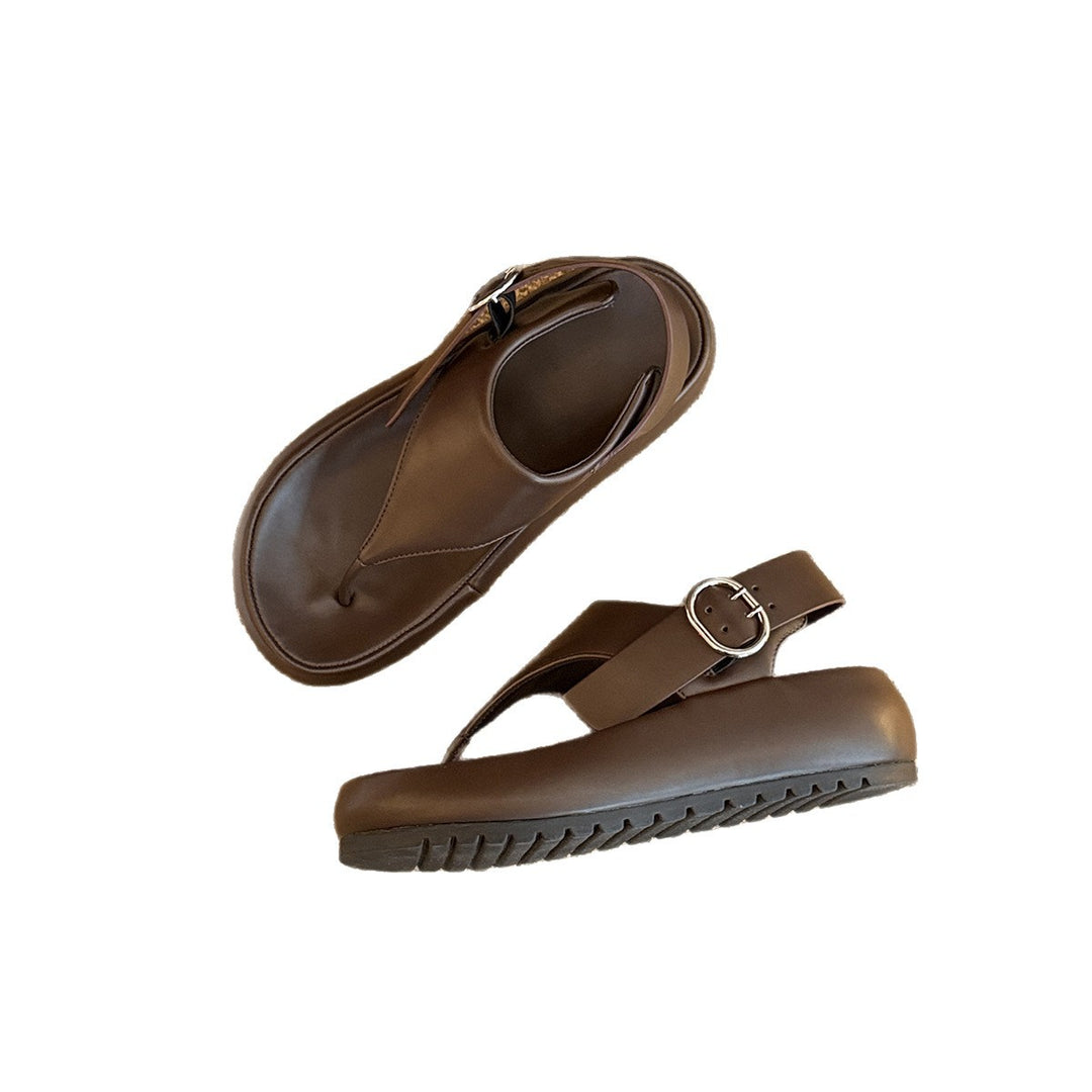 Dame Casual Tåsandal med justerbar rem Stilla