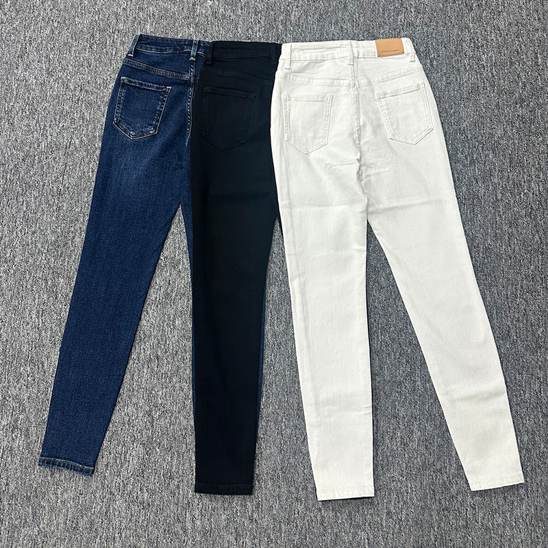 Dame anatomisk skåret Skinny Jeans Stilla
