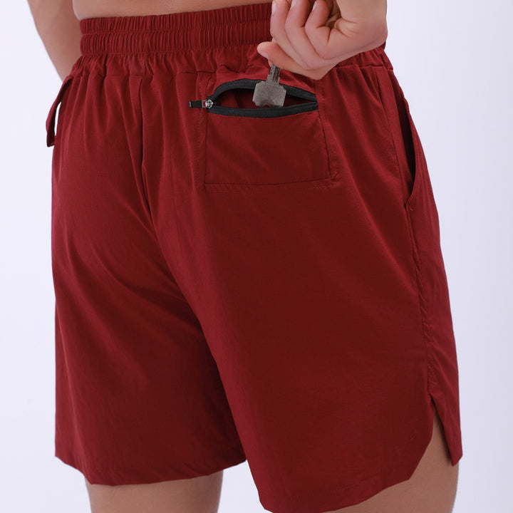 Herrer Åndbare Badshorts med sidelommer og elastisk talje Stilla